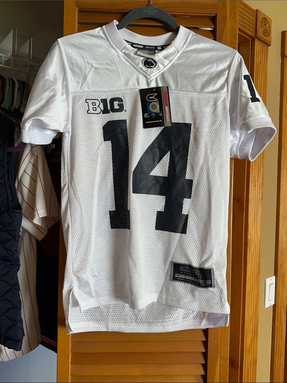 Penn State White #14 Football Jersey - Youth/Adult